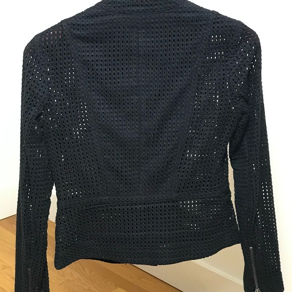 Kenneth Cole New York- Black Asymmetric Jacket - Picture 2 of 6